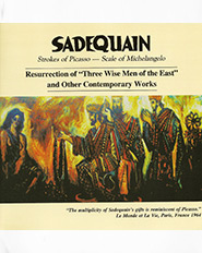 Three wise men by Sadequain